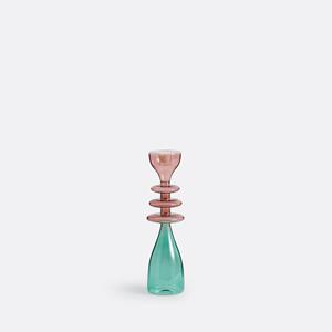LA REDOUTE INTERIEURS Kandelaar in glas H28,5 cm, Boamia