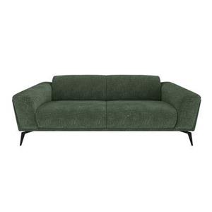 SIA Home 3-zits fluwelen bank met smaragdgroen patroon 220cm
