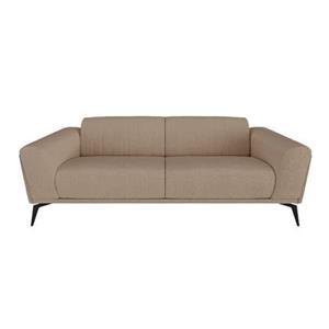 SIA Home 3-zitsbank in taupe bouclette stof 220cm