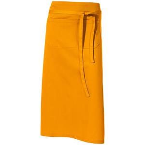 JOBELINE Bistroschort Nando gekleurd 85x100cm; 85x100 cm (LxB); mango
