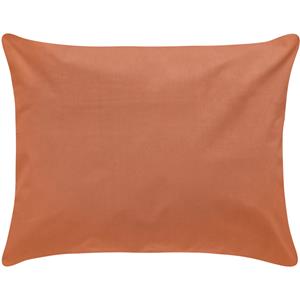 ERWIN M. Kussensloop Sienna hotelsluiting; 65x100 cm (LxB); terracotta