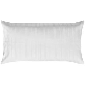 ERWIN M. Kussensloop Trient Hotelsluiting; 60x90 cm (LxB); wit