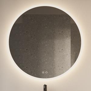 Gliss Design Spiegel  Circum Framework Rond LED Verlichting 80cm Met Spiegelverwarming