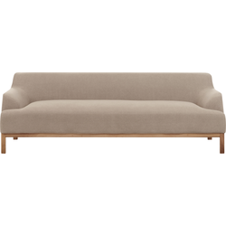 Beliani  SOSJO - Driezitsbank - Taupe - Polyester