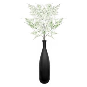 Bellatio Design Kunstbloem tak Asparagus/sierasperge - 3x - 80 cm - groen - kunst zijdebloem/kunstplant -