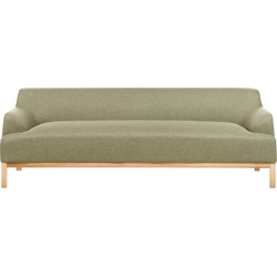 Beliani  SOSJO - Driezitsbank - Groen - Polyester