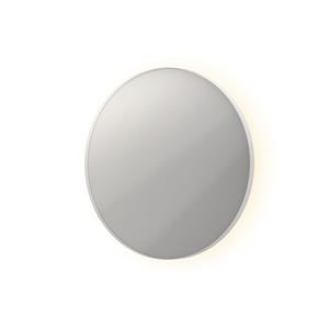 INK Spiegel  SP17 Rond Colour Changing LED Rondom 60 x 4 x 60 cm Dimbaar In Aluminium Kader Mat Wit