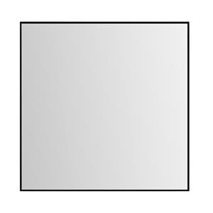 Boss & Wessing Spiegel BWS Bella Met Frame 100 cm Mat Zwart