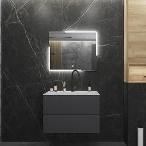 Boss & Wessing Badkamerspiegel BWS Liteem 70x70 cm Met LED