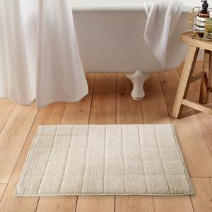 LA REDOUTE INTERIEURS Badmatje in recycled katoen, dambord 1300g/m² Ladama