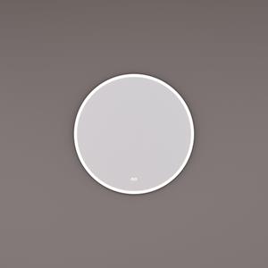 Hipp Design Spiegel  SPV 13000 BL Rond Met Frame Mat Zwart Met Verlichting Incl. Spiegelverwarming (Alle Maten)