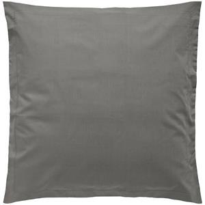 ERWIN M. Kussensloop Sienna hotelsluiting met volant; 65x65 cm (LxB); grijs