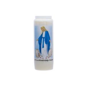 Cosy & Trendy Maria stompkaars in houder - 9-dagen branden - 18 cm - Religieus thema -