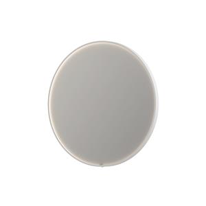 INK Spiegel  SP24 100x4x100 cm incl. direct LED-Verlichting Rondom en Spiegelverwarming Mat Wit