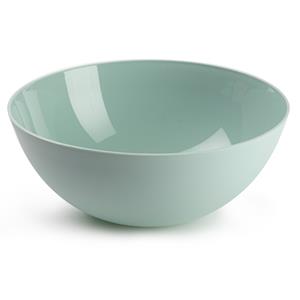 PlasticForte Serveerschaal/saladeschaal - D25 x H10 cm - kunststof - mintgroen - 2,5 liter -