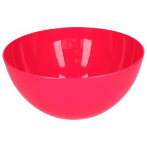 PlasticForte Serveerschaal/saladeschaal - D28 x H14 cm - kunststof - fuchsia roze -