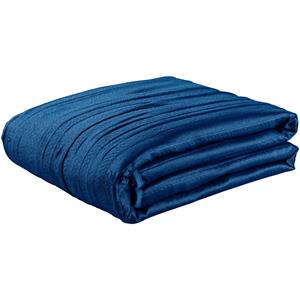 ERWIN M. Sprei Palmito; 230x260 cm (BxL); blauw; rechthoekig
