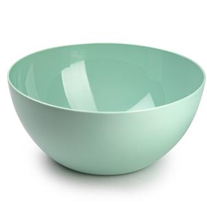 PlasticForte Serveerschaal/saladeschaal - D28 x H14 cm - kunststof - mintgroen -