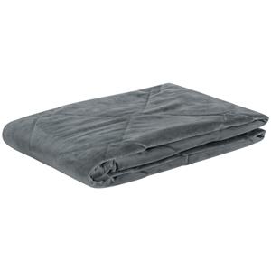 ERWIN M. Sprei Samara Diamond; 230x260 cm (BxL); donkergrijs; rechthoekig
