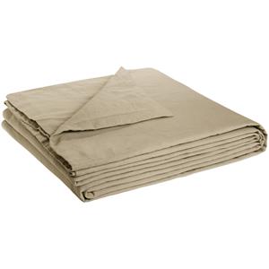 ERWIN M. Bedloper Riala; 160x340 cm (BxL); linnenbeige