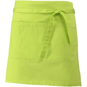 JOBELINE Schort Nando gekleurd 45x100 cm; 45x100 cm (LxB); appelgroen