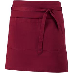 JOBELINE Schort Nando gekleurd 45x100 cm; 45x100 cm (LxB); bordeaux