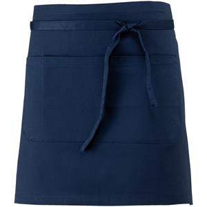 JOBELINE Schort Nando gekleurd 45x100 cm; 45x100 cm (LxB); navy