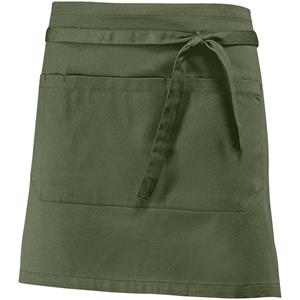 JOBELINE Schort Nando gekleurd 45x100 cm; 45x100 cm (LxB); olijf