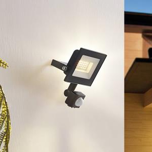 PRIOS Maikel buitenspot, 20W, 1500lm, aluminium, sensor