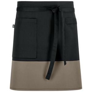 JOBELINE Sloof Bicolor 45x80 cm; 45x80 cm (LxB); zwart/taupe