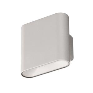 FH Lighting LED oplaadbare wandlamp Magnetics, zilver, omhoog & omlaag, breedte 10 cm