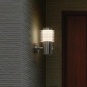 LEDVANCE LED wandlamp Endura Style Rondo, roestvrij staal, sensor