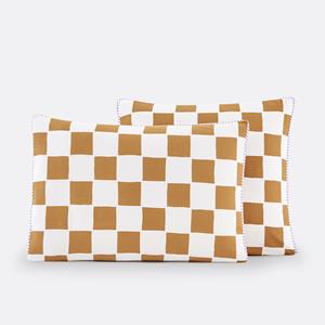 LA REDOUTE INTERIEURS Kussensloop 30% gerecycled katoen, Lismore