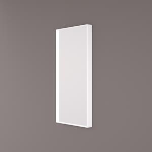 Hipp Design Spiegel  SPV 9200 Rechthoek 35x80 cm Met Frame Mat Wit