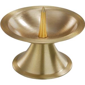 Trend Candles Luxe kaarsenhouder voor stompkaarsen - goud - metaal - voor kaarsen van 5-6 cm -