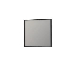 INK Spiegel  SP18 Rechthoek In Stalen Kader 90 x 4 x 80 cm Mat Zwart