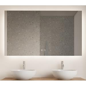 Gliss Design Spiegel  Backlight LED Verlichting 160cm En Spiegelverwarming