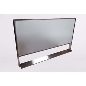 Casajoy Badkamerspiegel  120x70cm RVS Frame en Planchet