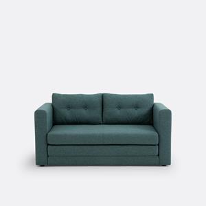 SO'HOME Omvormbare bank, getextureerde stof, 2-zit, Udel