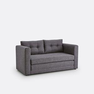 SO'HOME Omvormbare bank, getextureerde stof, 2-zit, Udel