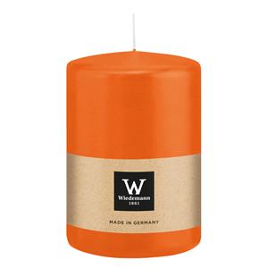 Wiedemann Cilinderkaars/stompkaars groot - oranje - 15 x 10 cm - 113 branduren -