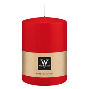 Wiedemann Cilinderkaars/stompkaars groot - rood - 15 x 10 cm - 113 branduren -