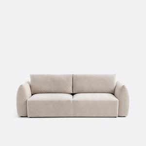 LA REDOUTE INTERIEURS Omvormbare bank in geribd fluweel, 3-zit, Edith