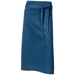 JOBELINE Bistroschort Nando gekleurd 85x100cm; 85x100 cm (LxB); donkerblauw