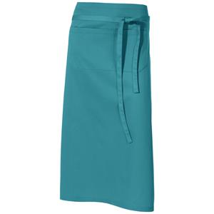 JOBELINE Bistroschort Nando gekleurd 85x100cm; 85x100 cm (LxB); petrol
