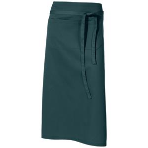 JOBELINE Bistroschort Nando gekleurd 85x100cm; 85x100 cm (LxB); petrolgroen