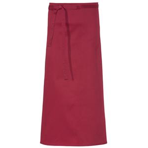 PULSIVA Schort Benjamin 85 x 100 cm; 85x100 cm (LxB); bordeaux; 3 stuk / verpakking