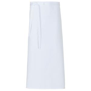 PULSIVA Schort Benjamin 85 x 100 cm; 85x100 cm (LxB); wit; 3 stuk / verpakking