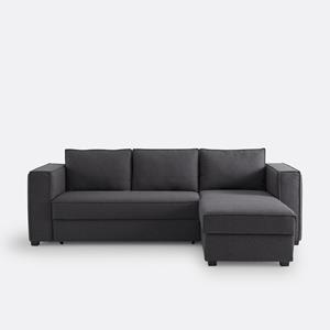 LA REDOUTE INTERIEURS Converteerbare hoekbank in polyester, Mayfield