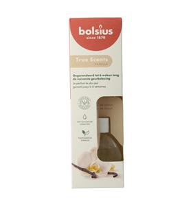 Bolsius True Scents Geurstokjes Vanille 60 ml